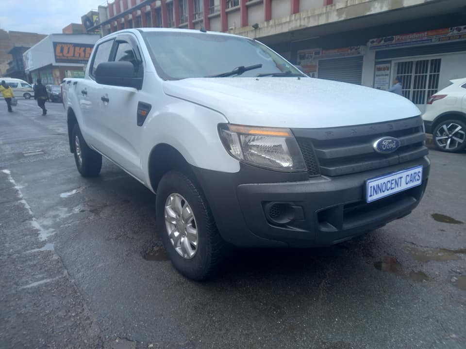 2012 FORD RANGER 2.2 DIESEL, MANUAL 6SPEED, DOUBLE CAB BAKKIE, WHITE COLOUR