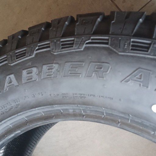 Isuzu spare wheel