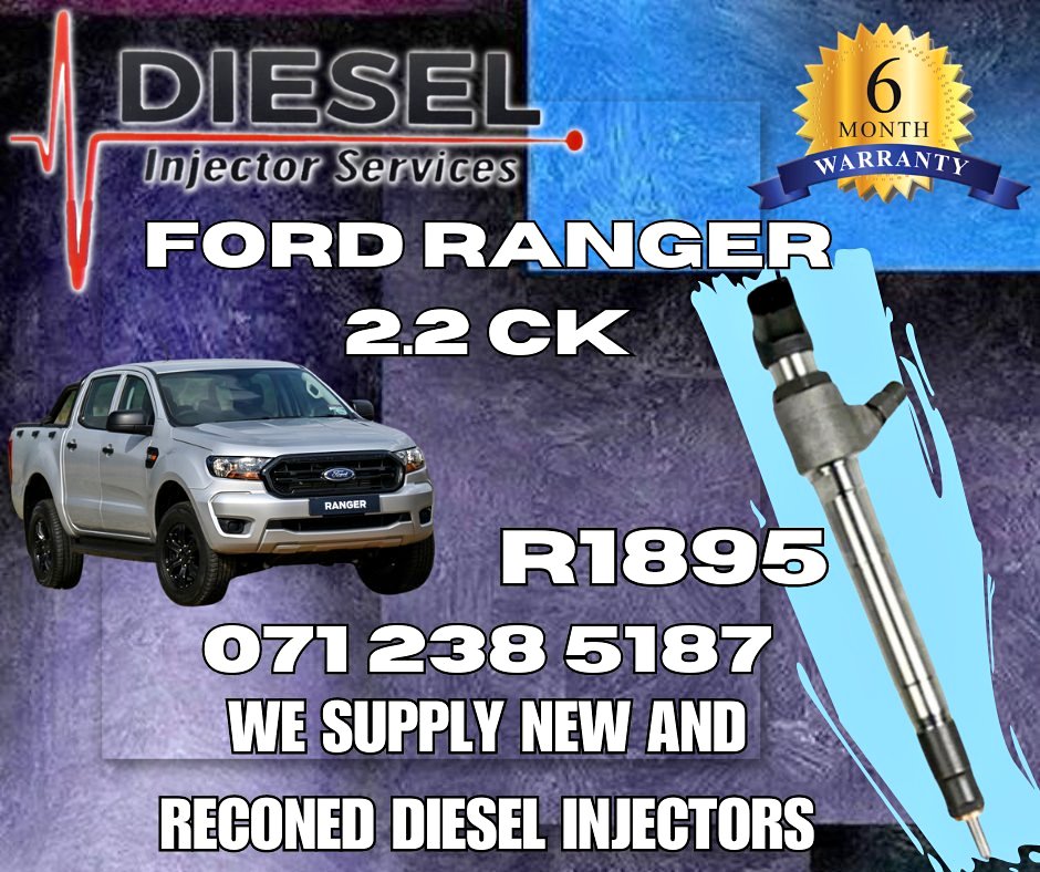 FORD RANGER 2.2 DIESEL INJECTORS FOR SALE OR RECON - Private Seller FORD RANGER 2.2 DIESEL INJECTORS FOR SALE OR RECON - Private Seller