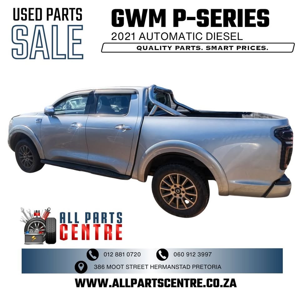 GWM P-Series 2021 Automatic Diesel Stripping for Spares - Private Seller GWM P-Series 2021 Automatic Diesel Stripping for Spares - Private Seller
