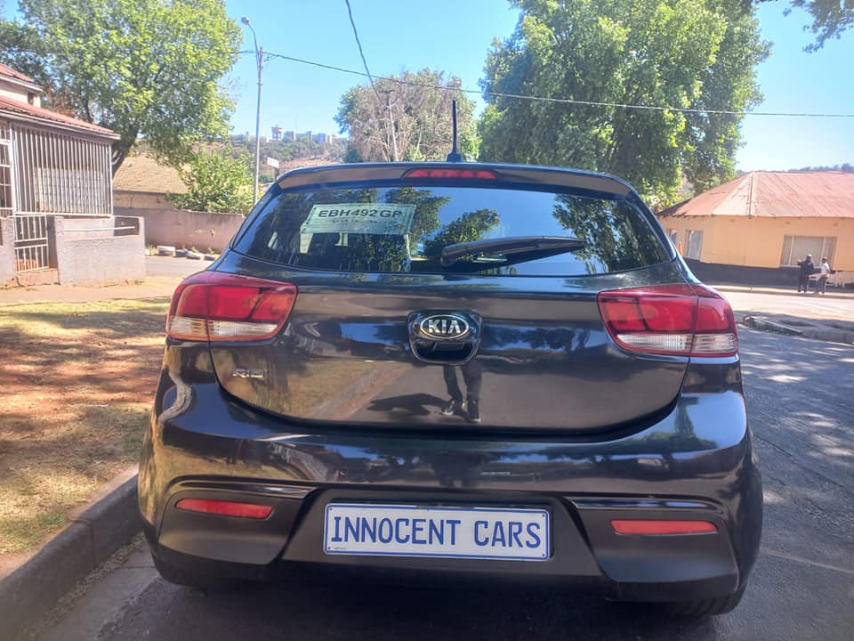 2019 KIA RIO TEC HATCHBACK 1.4 PETROL, MANUAL, GREY COLOR, MILEAGE 75000KMS