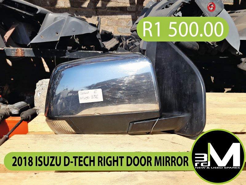 2018 ISUZU D-TECH RIGHT DOOR MIRROR - Private Seller 2018 ISUZU D-TECH RIGHT DOOR MIRROR - Private Seller