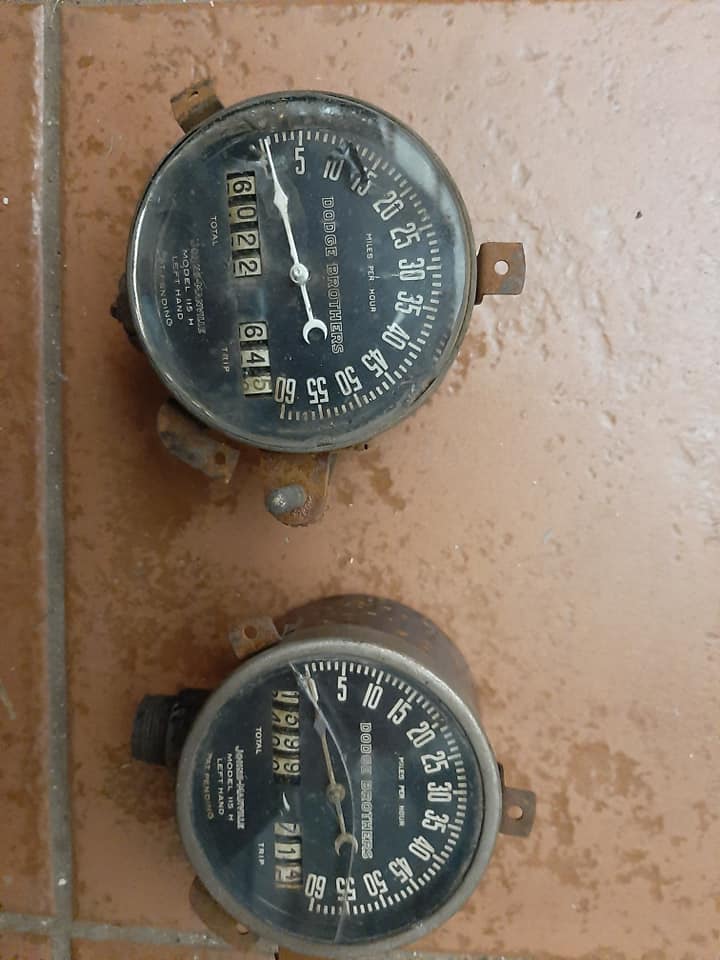 Dodge Brothers speedometers X2 - Private Seller Dodge Brothers speedometers X2 - Private Seller
