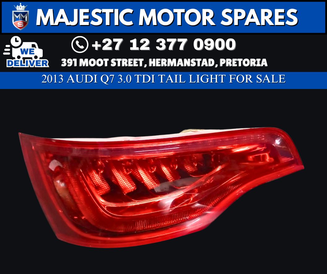 For Sale: 2013 Audi Q7 3.0 TDI Rear Tail Light (Used) - Private Seller