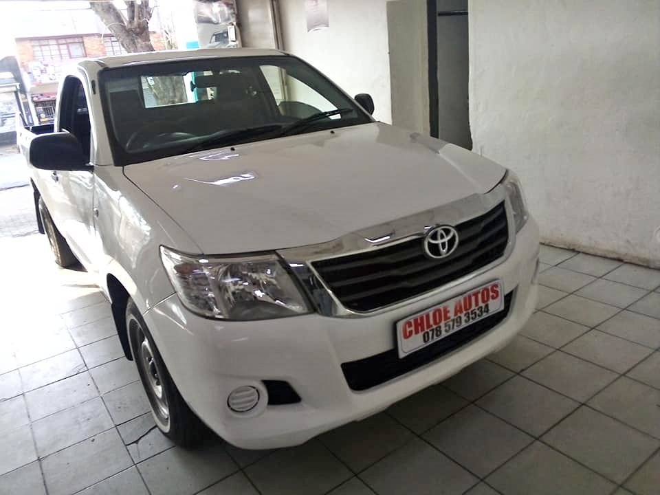 2008 TOYOTA HILUX 2.5 LOWBASE SINGLE CAB MANUAL WHITE DIESEL 115.000KM