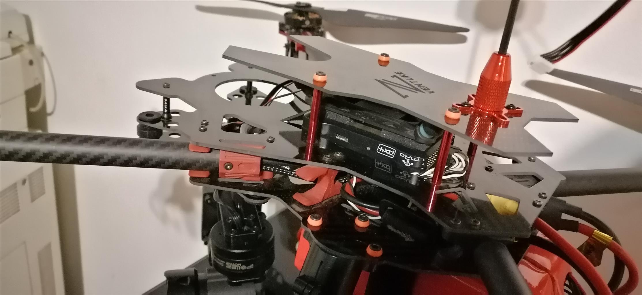 3 DRONES T MOTOR PIX HAWK + SPARES