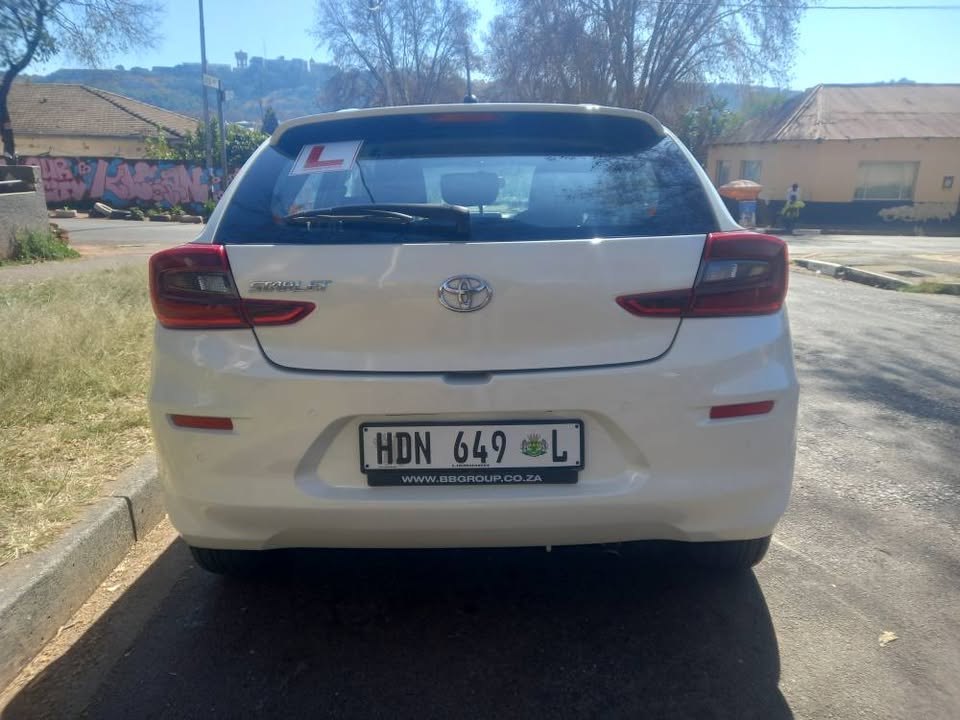 2023 Toyota Starlet 1.4 Petrol, Manual, White, 51000kms,Reverse Sensor.