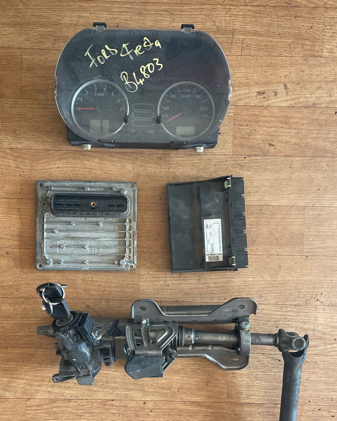 1.4LT DURATEC 2007 ECU SET FOR SALE FOR FORD FIESTA - Private Seller