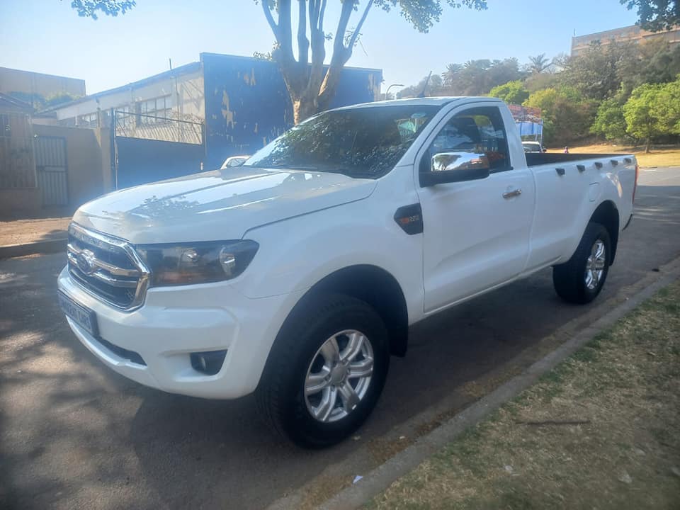 2020 FORD RANGER 2.2 XLS DIESEL, SINGLE CAB, MANUAL, WHITE COLOR, MILEAGE 91000KMS