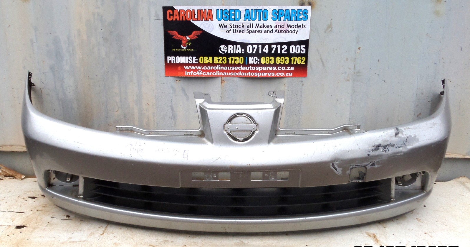 Nissan Tiida front bumper with grill (restored) - Private Seller Nissan Tiida front bumper with grill (restored) - Private Seller