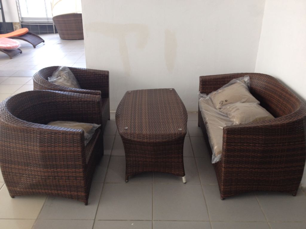 Imported Cane Patio Set Junk Mail