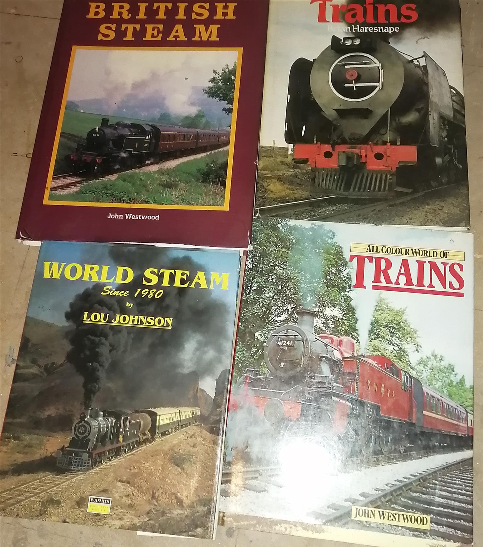 STEAM TRAIN BOOKS | Junk Mail Marketplace