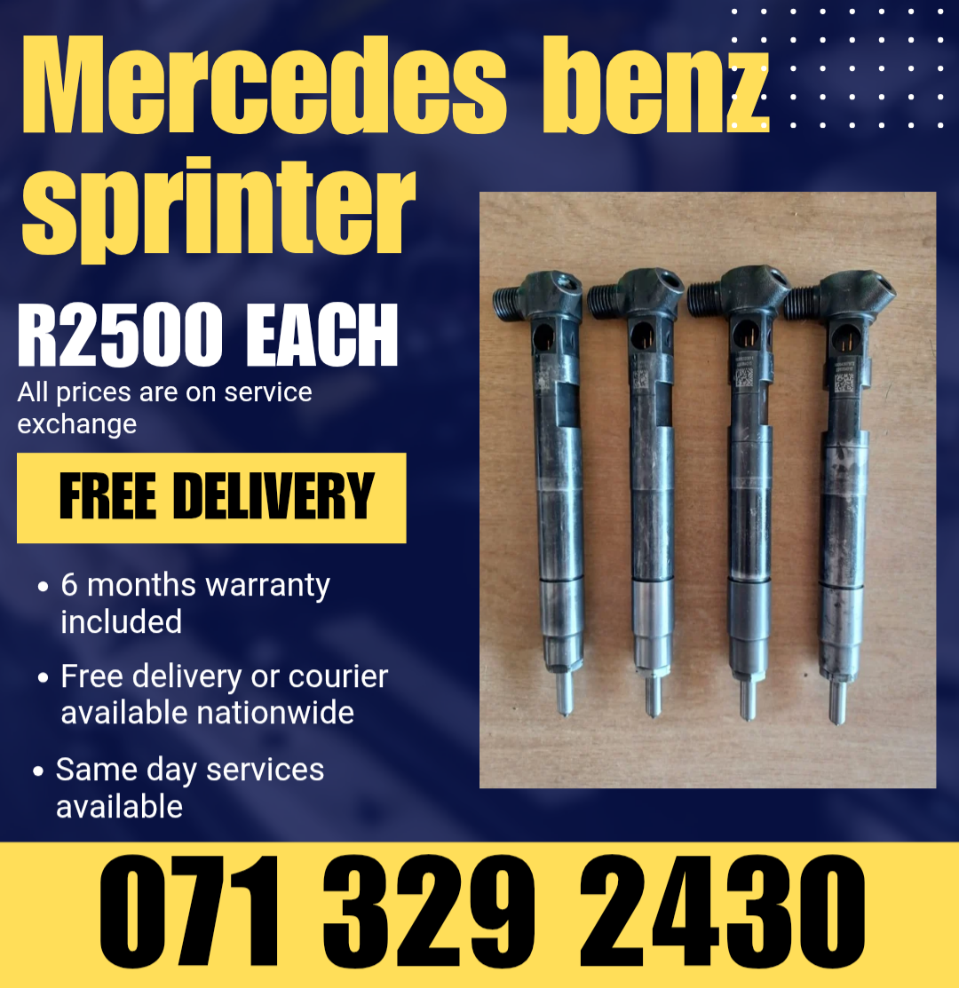 MERCEDES BENZ SPRINTER 651 INJECTORS FOR SALE WITH WARRANTY - Private Seller MERCEDES BENZ SPRINTER 651 INJECTORS FOR SALE WITH WARRANTY - Private Seller