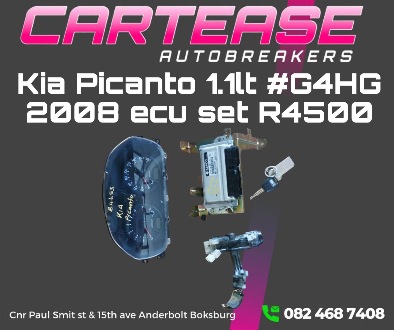2008 KIA PICANTO 1.1LT #G4HG ECU SET - Private Seller 2008 KIA PICANTO 1.1LT #G4HG ECU SET - Private Seller