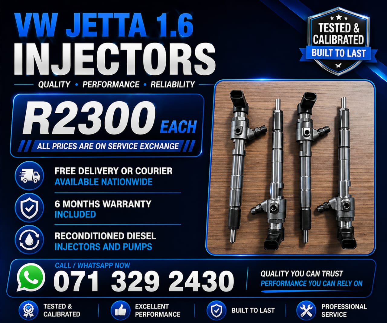 VW JETTA 1.6 INJECTORS FOR SALE WITH WARRANTY INCLUDED - Private Seller VW JETTA 1.6 INJECTORS FOR SALE WITH WARRANTY INCLUDED - Private Seller