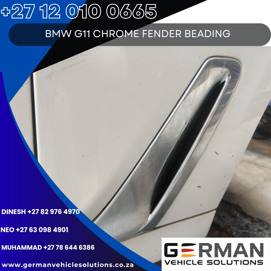 BMW G11 Fender Beading Chrome for sale Second Hand - Private Seller BMW G11 Fender Beading Chrome for sale Second Hand - Private Seller