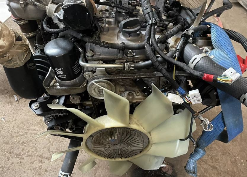 Isuzu D-TEC 250 4JK1 Engine