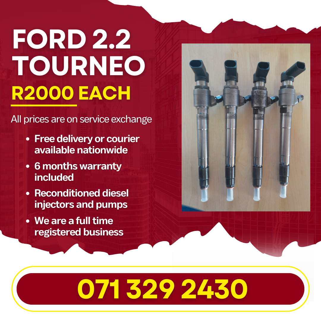 FORD TOURNEO 2.2 INJECTORS FOR SALE WITH WARRANTY INCLUDED - Private Seller FORD TOURNEO 2.2 INJECTORS FOR SALE WITH WARRANTY INCLUDED - Private Seller