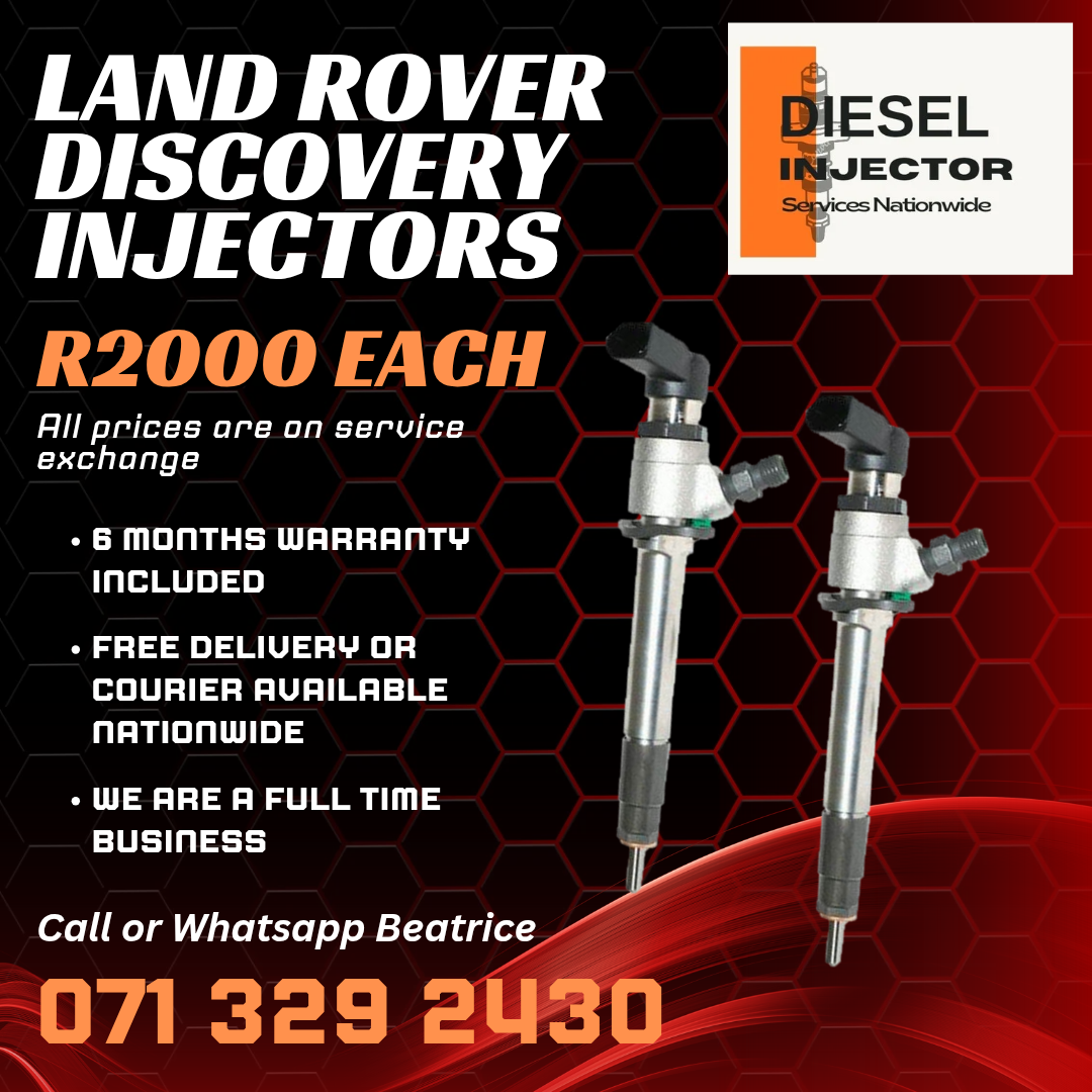 LAND ROVER DISCOVERY TDV6 DIESEL INJECTORS FOR SALE WITH WARRANTY - Private Seller LAND ROVER DISCOVERY TDV6 DIESEL INJECTORS FOR SALE WITH WARRANTY - Private Seller