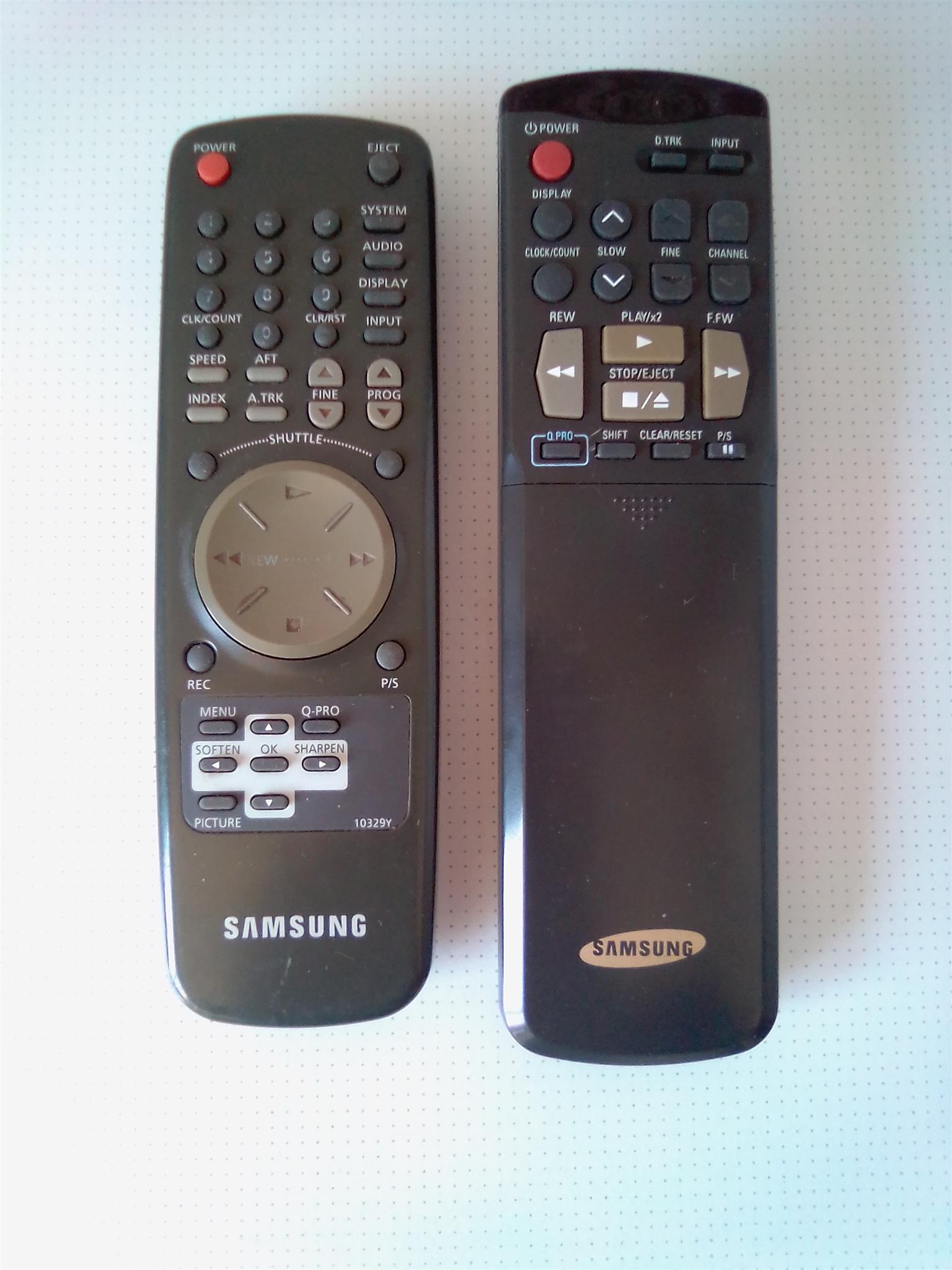 Remote Controls for Samsung Devices. See picture for more info. I have only those in  the picture. R150 each. I am in Orange Grove. Remote Controls for Samsung Devices. See picture for more info. I have only those in  the picture. R150 each. I am in Orange Grove.