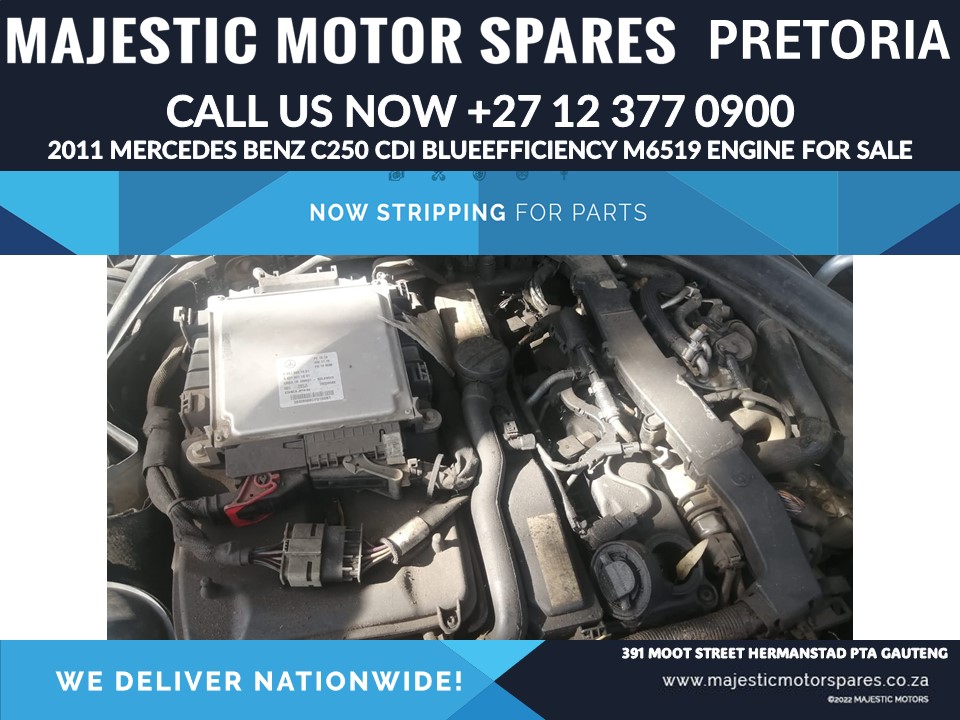2011 Mercedes C250 cdi W204 used engine for sale