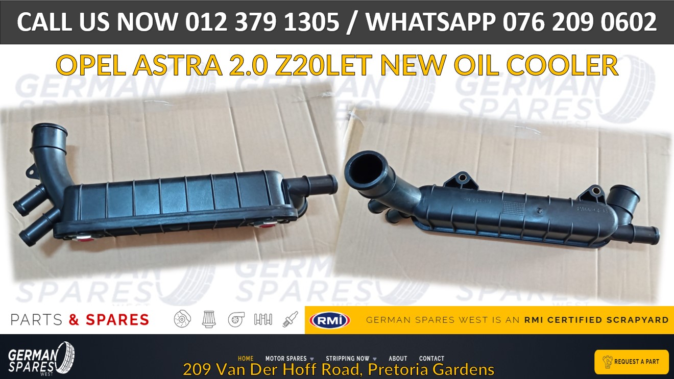 OPEL ASTRA 2.0 Z20LET NEW OIL COOLER FOR SALE - Private Seller OPEL ASTRA 2.0 Z20LET NEW OIL COOLER FOR SALE - Private Seller