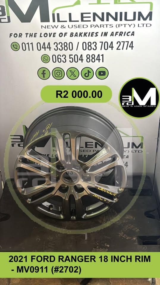 2021 FORD RANGER 18 INCH RIMS AVAILABLE - Private Seller
