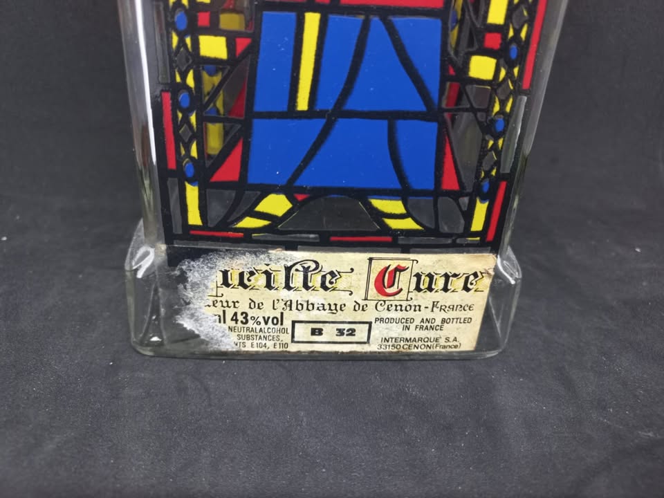 Vintage Vieille Cure Liquer bottle