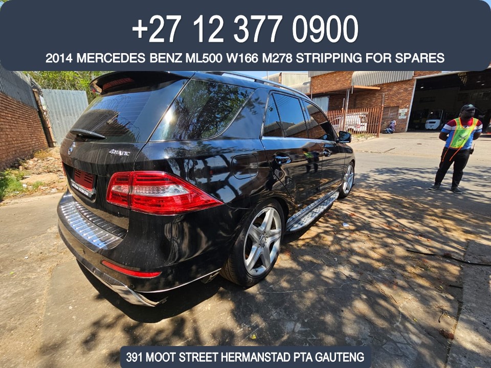 Mercedes Benz 2014 ML500 4MATIC used spares for sale - Private Seller Mercedes Benz 2014 ML500 4MATIC used spares for sale - Private Seller