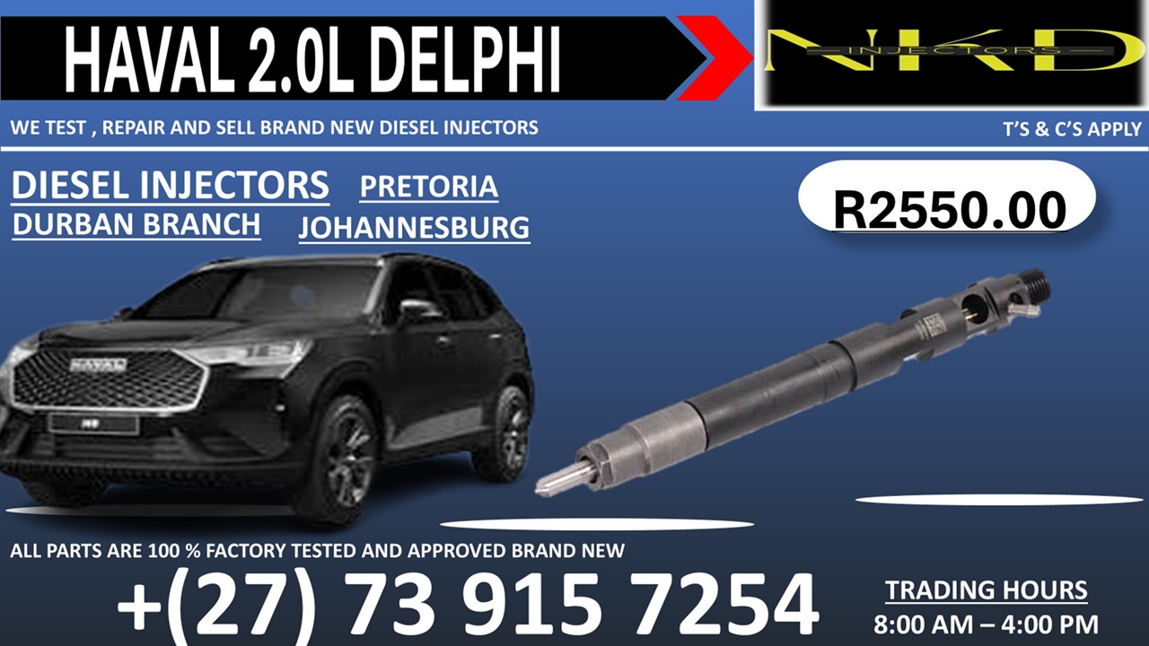 Injectors Haval 2.0L Delphi - Private Seller Injectors Haval 2.0L Delphi - Private Seller