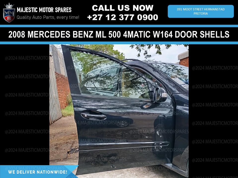 Mercedes ML 500 4Matic W164 Door Shells for Sale - Used - Private Seller Mercedes ML 500 4Matic W164 Door Shells for Sale - Used - Private Seller