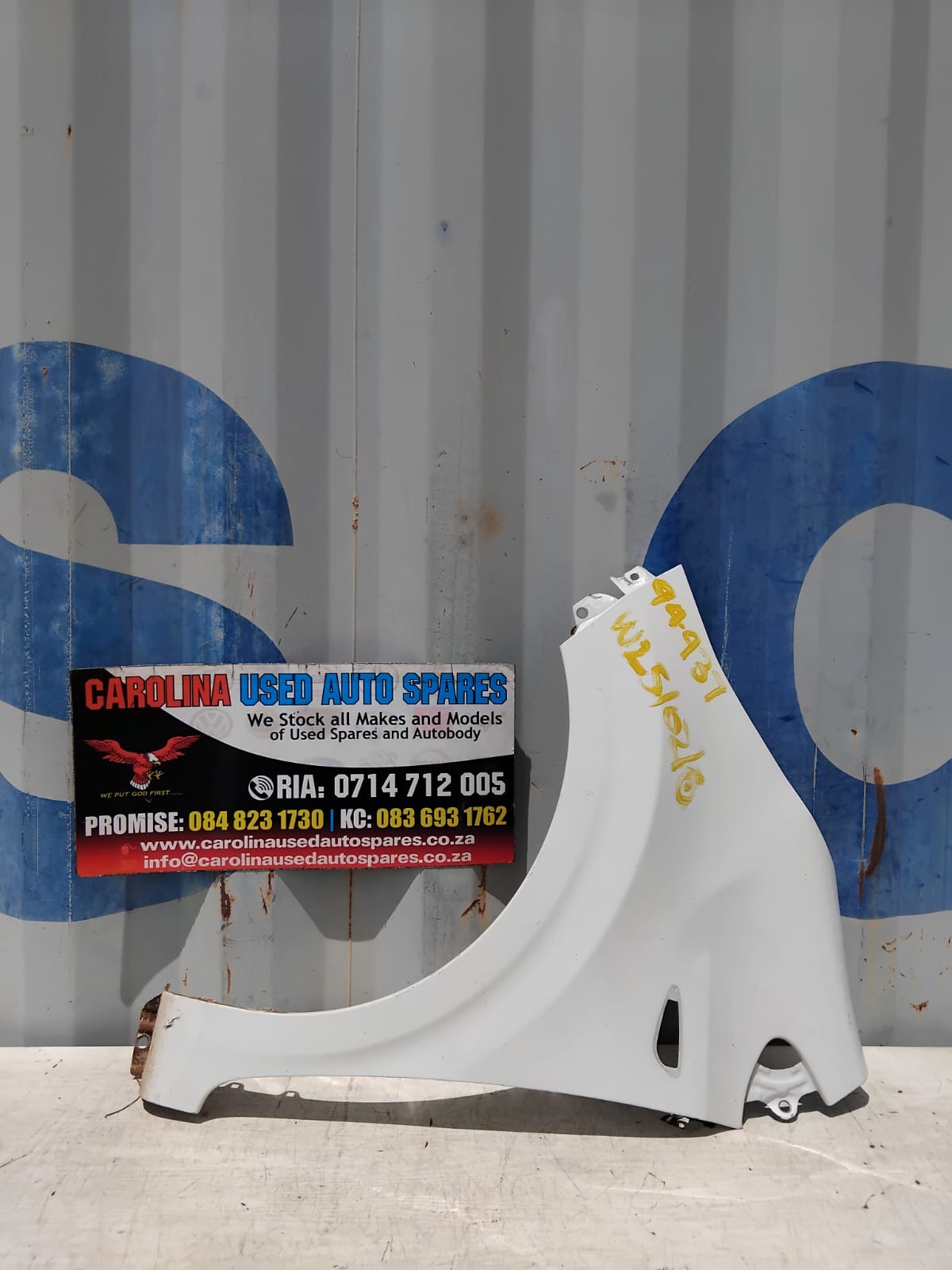 Kia Picanto Mk3 left side fender (2011-2018) - Private Seller Kia Picanto Mk3 left side fender (2011-2018) - Private Seller