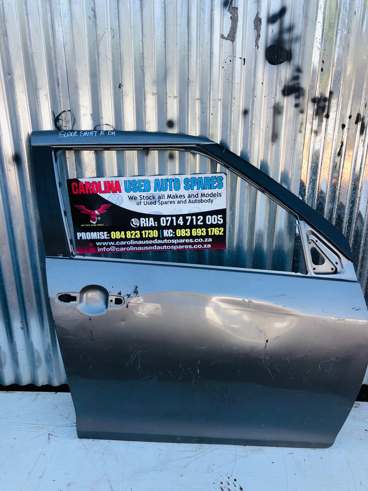 Suzuki Swift Right Hand Side Front Door - Private Seller Suzuki Swift Right Hand Side Front Door - Private Seller