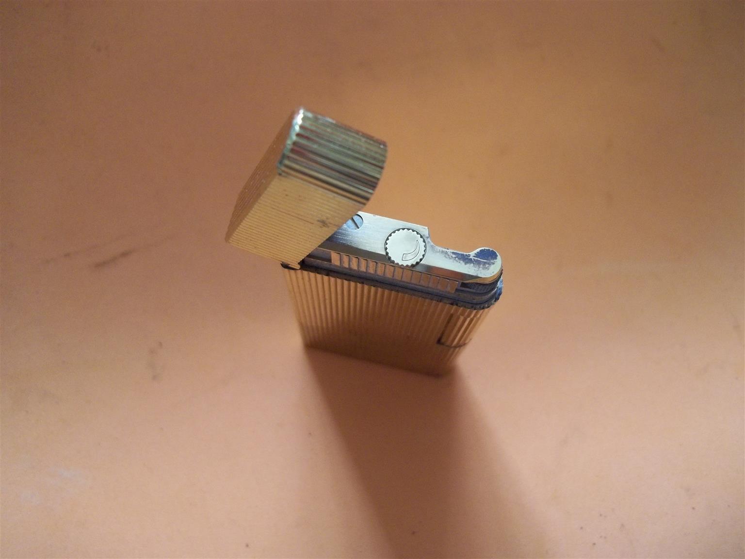 caran d'ache gold plated lighter