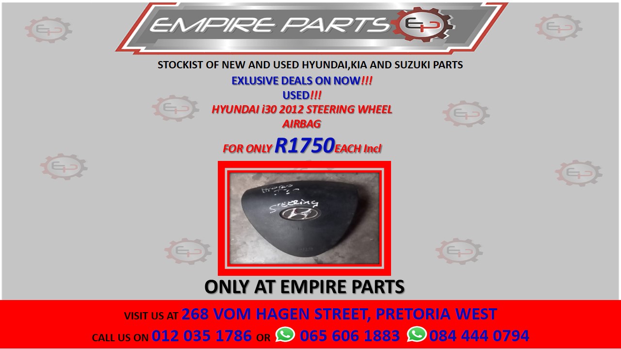 HYUNDAI i30 2010 STEERING WHEEL AIRBAG - Private Seller HYUNDAI i30 2010 STEERING WHEEL AIRBAG - Private Seller