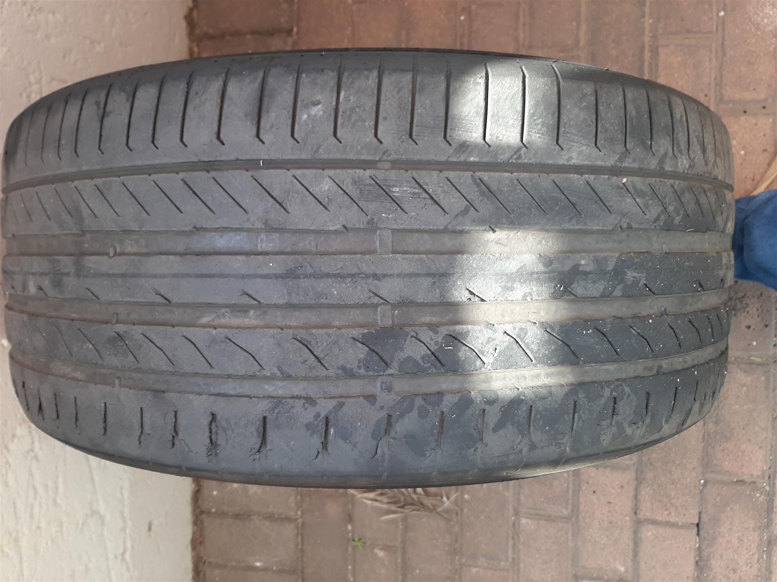 Mercedes-Benz GLE 63S Used Tyres 285 x 40 x 22" and 325 x 35 x22" tyres.