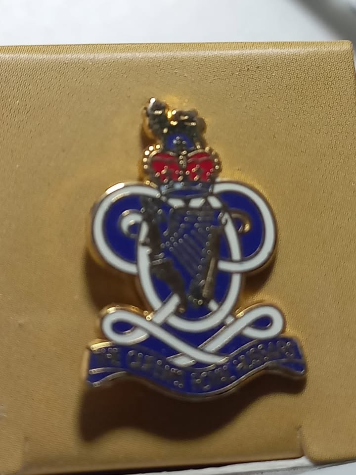 Queen's Royal Hussars Lapel Badge