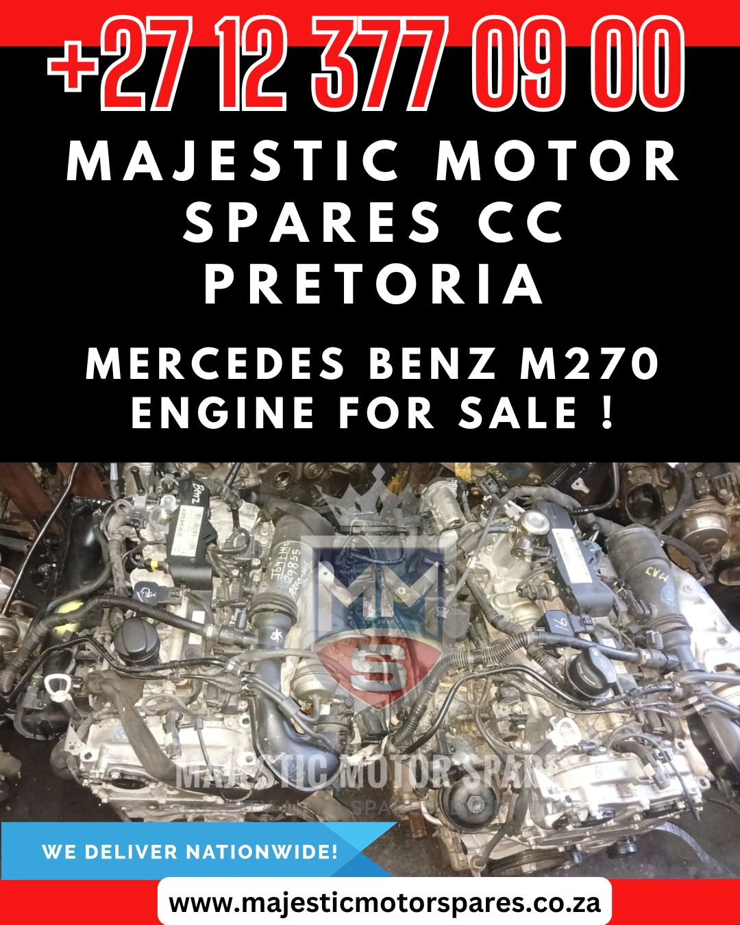 Mercedes Benz M270 Engine for Sale - Private Seller Mercedes Benz M270 Engine for Sale - Private Seller