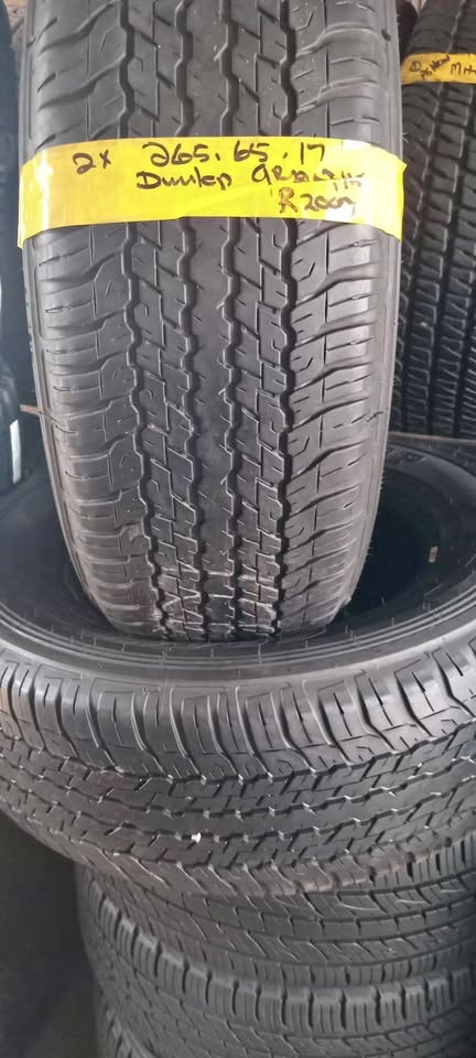 2x Dunlop Grantrek AT - Private Seller 2x Dunlop Grantrek AT - Private Seller
