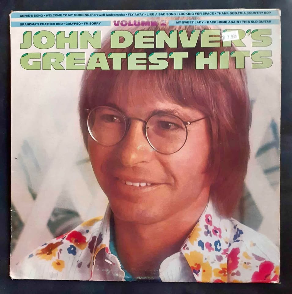 John Denver Greatest Hits Volume.2 LP Record John Denver Greatest Hits Volume.2 LP Record