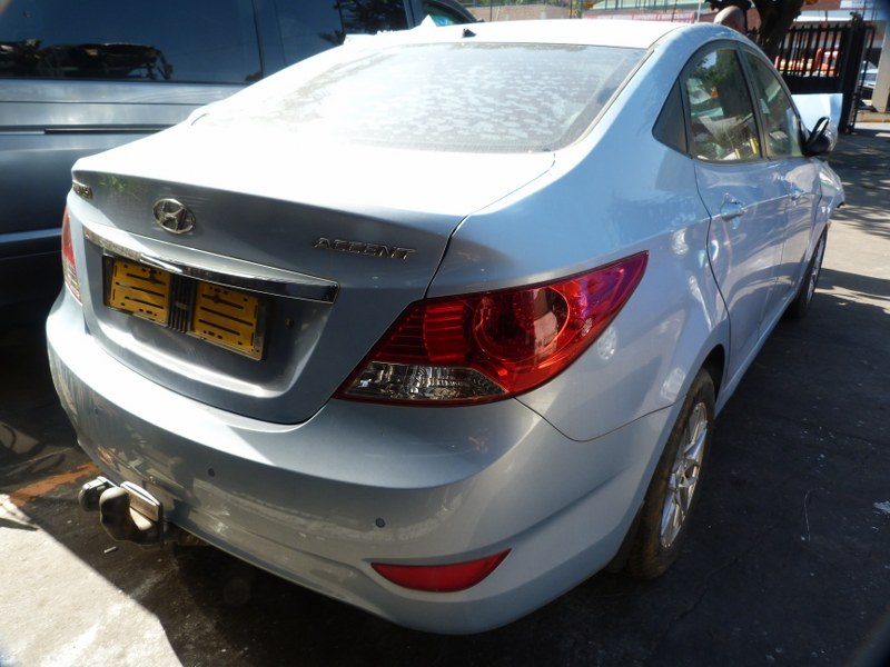 Hyundai Accent 1.6 GLS Fluid AT Light Blue - 2012 STRIPPING FOR SPARES - Private Seller Hyundai Accent 1.6 GLS Fluid AT Light Blue - 2012 STRIPPING FOR SPARES - Private Seller