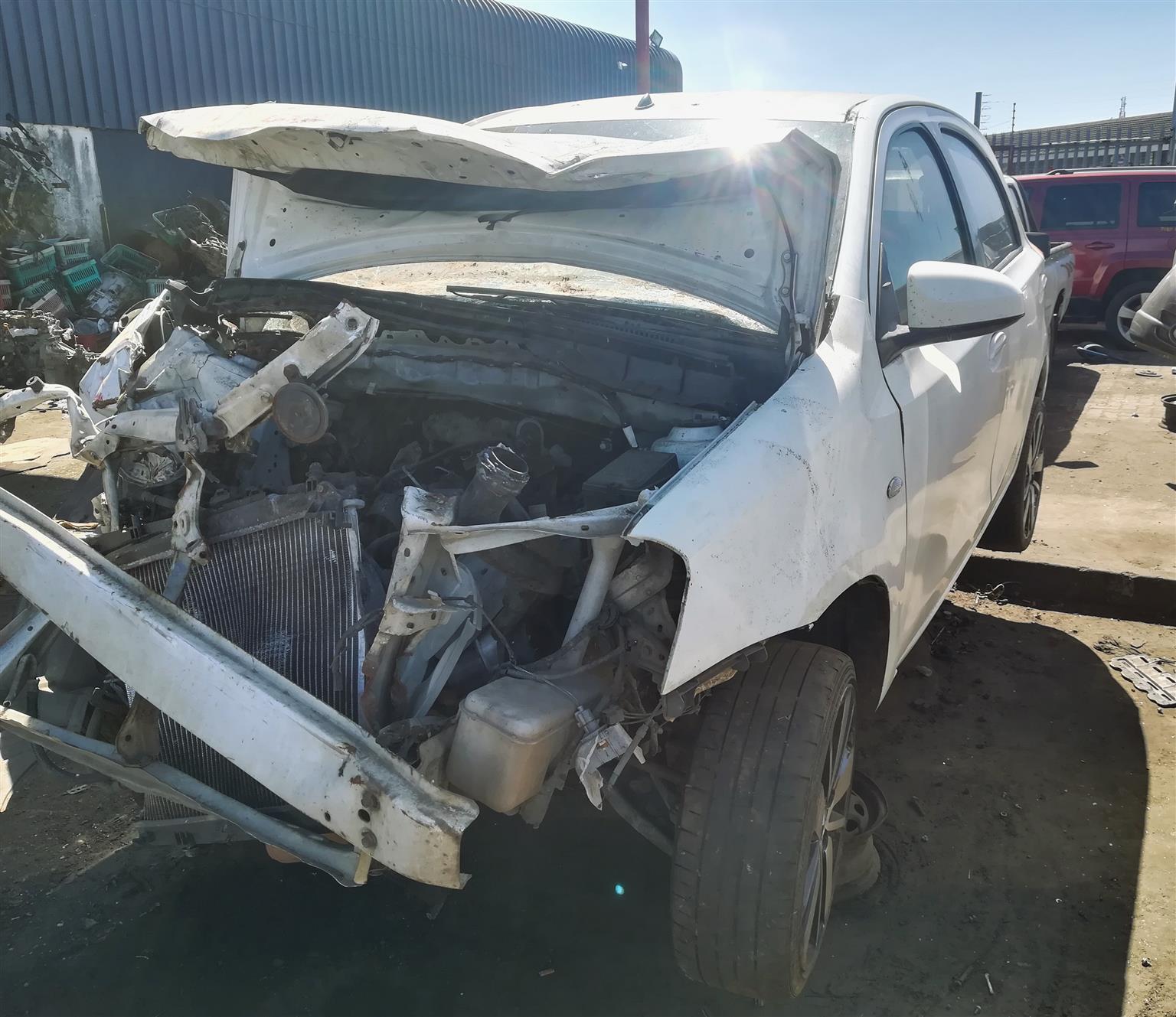 2016 Toyota Etios 1.6 - Stripping for Spares