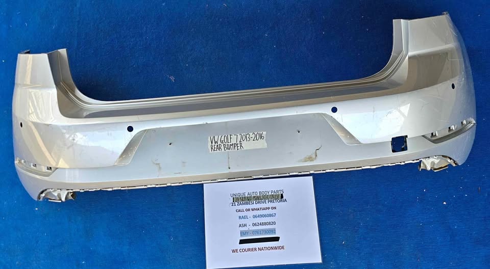VW Golf 7 Rear Bumper - Private Seller VW Golf 7 Rear Bumper - Private Seller