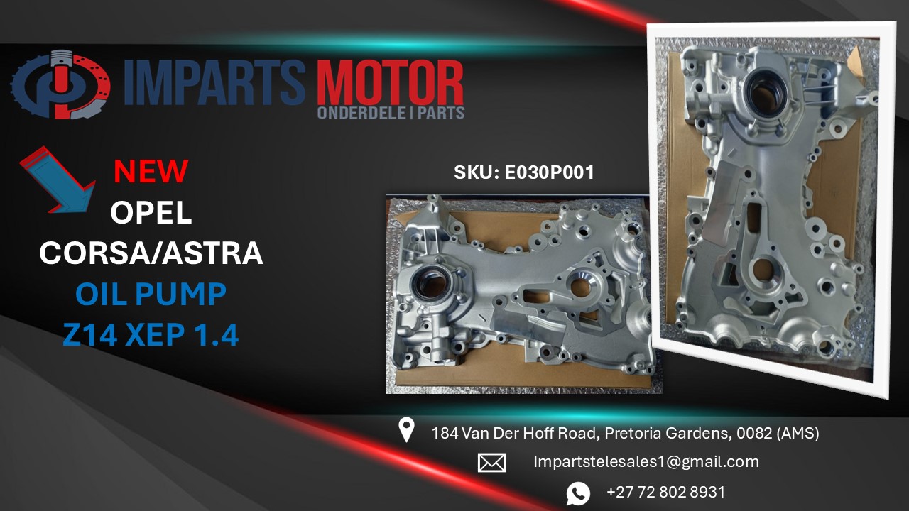 Opel Corsa/Astra oil pump - Private Seller Opel Corsa/Astra oil pump - Private Seller