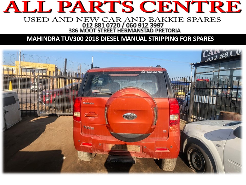 Mahindra Tuv300 2018 diesel manual stripping for spares