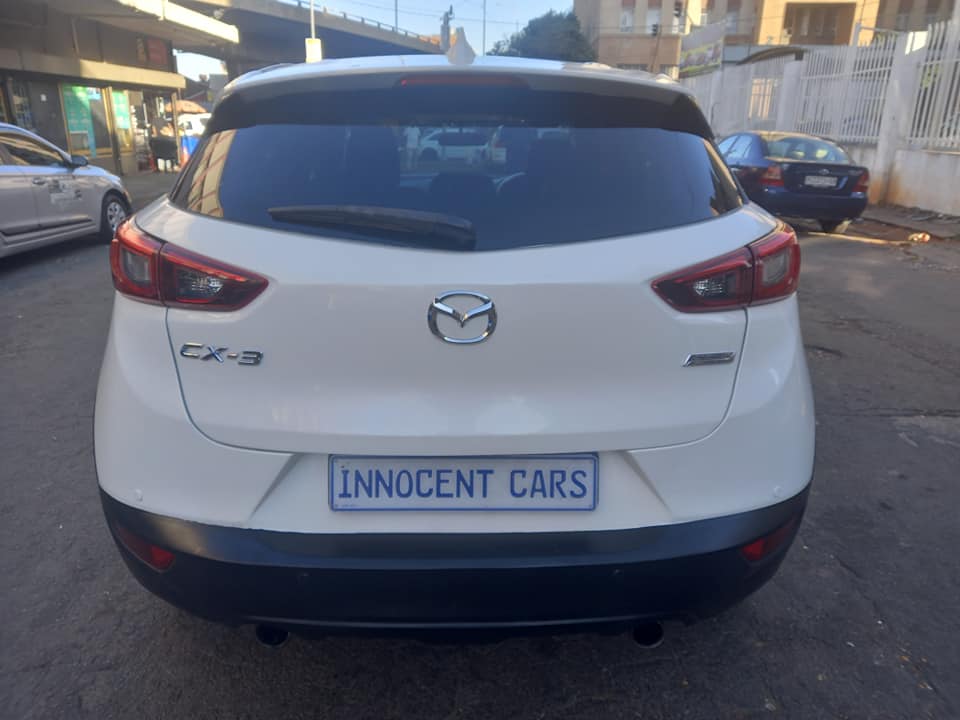 2018 MAZDA CX3 2.0 PETROL, AUTOMATIC TRANSMISSION, WHITE COLOUR, MILEAGE 56000KM