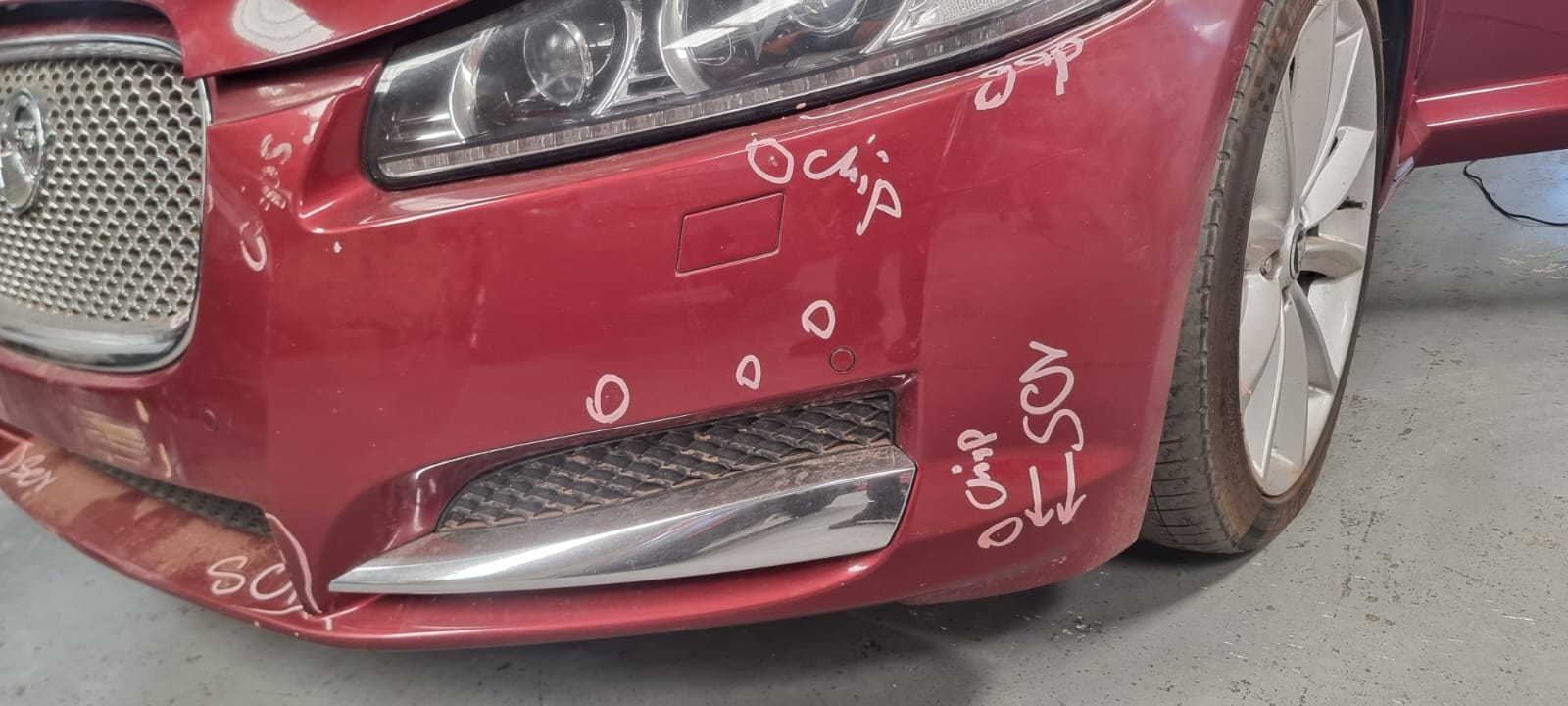 2013 Jaguar XF 3.0l TDV6 S Front Bumper for sale