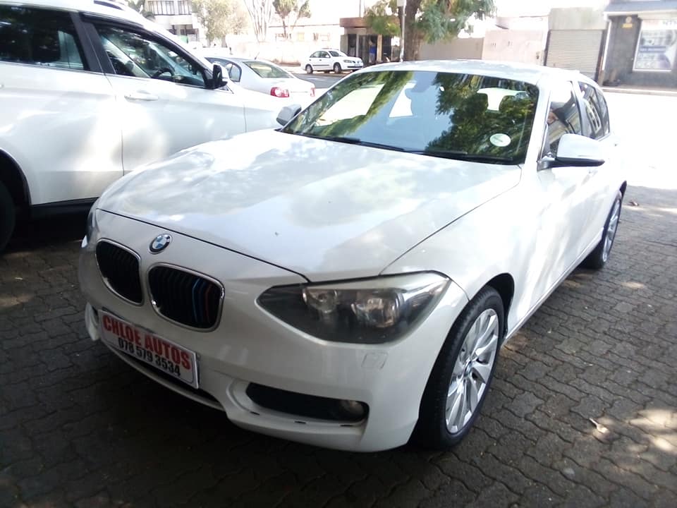 2014 BMW 1161  WHITE  75000KM AUTOMATIC