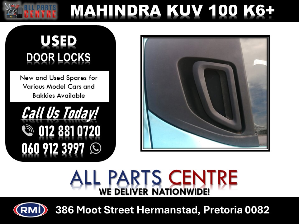 Mahindra KUV 100 K6+ Used Door Locks for Sale