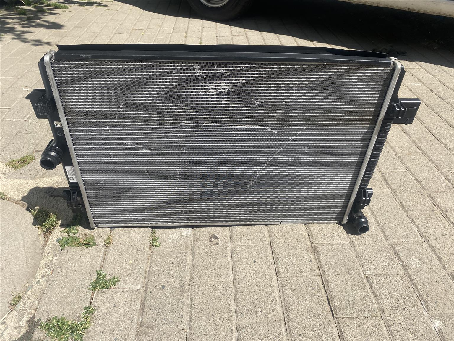 2022 VW POLO 8 GTI RADIATOR AND AIRCON CONDENSER FOR SALE. IN PRISTINE CONDITION